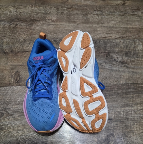 HOKA One Bondi 8 Sneaker Women Size 8.5D Wide - Picture 11 of 14